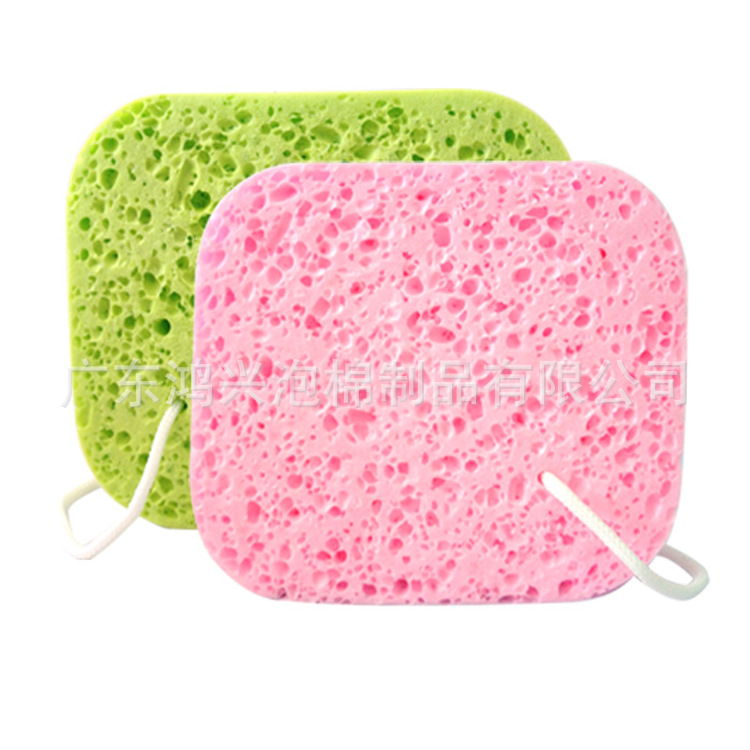 Kitchen Quick-drying Cleaning Sponge Wood Pulp Cotton Oil-free Magic Brush Pot