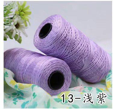 Picture of Three strands of nylon thread twine hook wire knitting hook hat shoes line car seat ice silk wool manufacturers wholesale