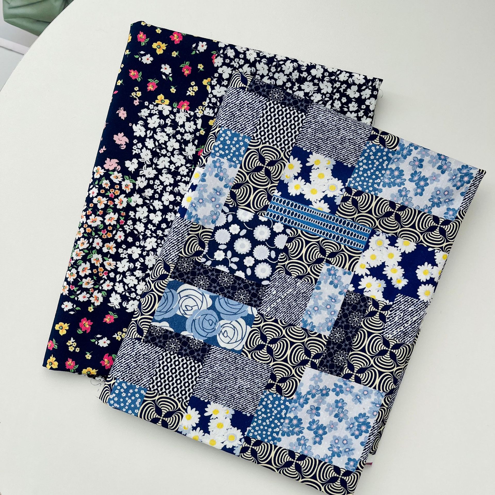 Picture of Cotton 60-Count Poplin Digital Printing Ethnic Style Patchwork Bags Cheongsam Dress Home Wear Fabric