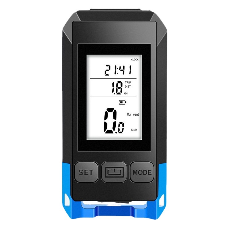 New bicycle wireless code table with horn lights bicycle headlights wireless code table with lights multi-function equipment