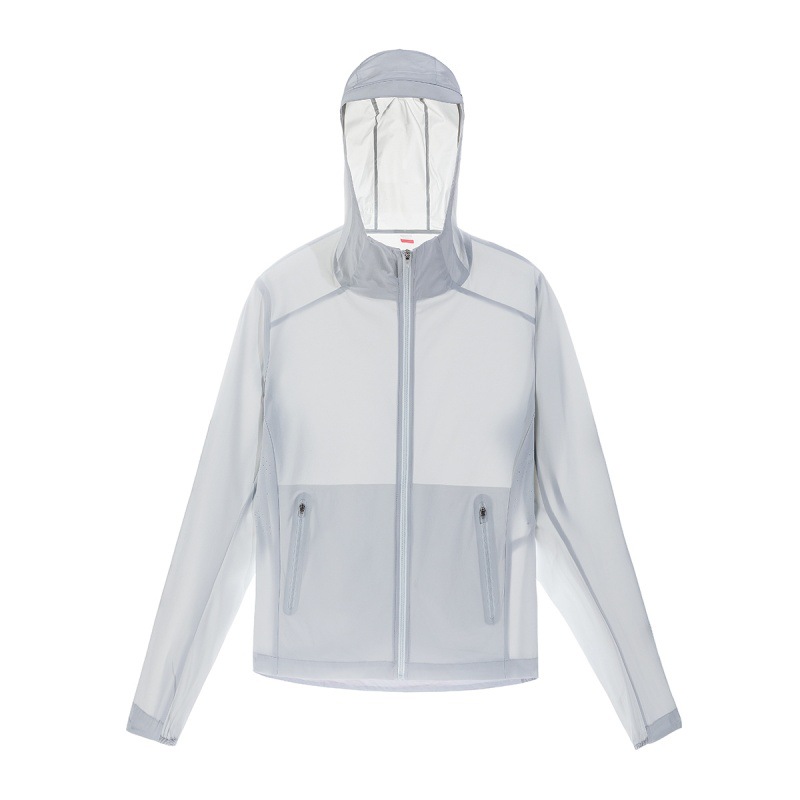2025 New Summer Couple Ice Silk Sun Protection Clothes Trendy Thin Skin Clothing Anti-ultraviolet Breathable Men
