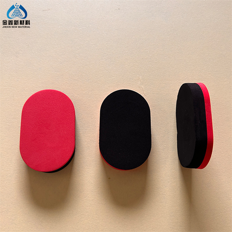 Factory wholesale table tennis racket cleaning sponge wipe eva composite latex blackboard cleaning sponge wipe