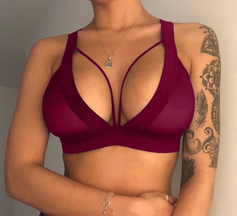 Picture of Cross-border foreign trade sexy lingerie European and American temptation anti-exposure vest sexy underwear female bikini factory wholesale