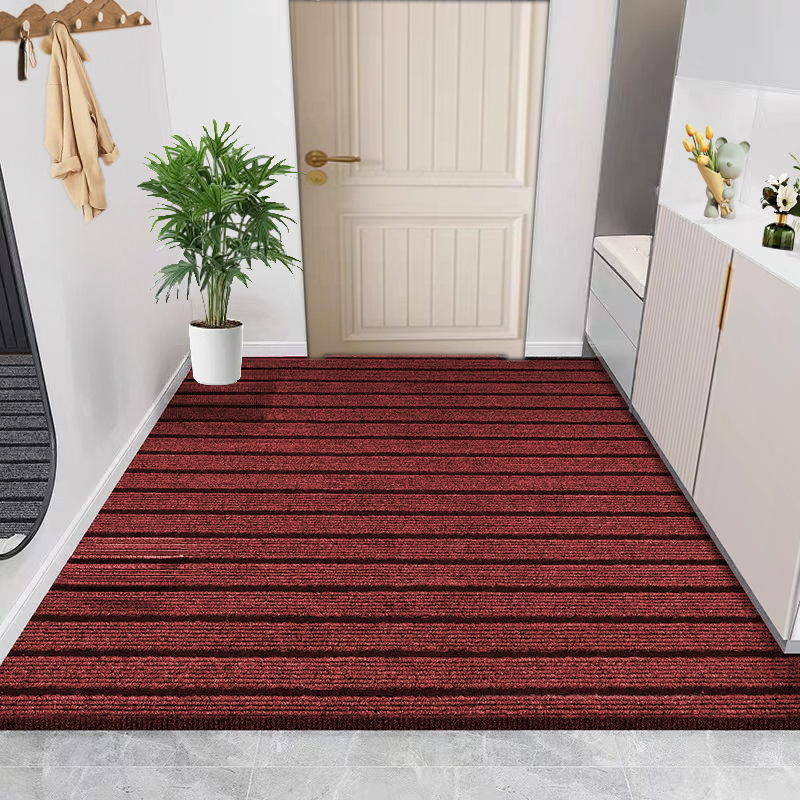 Picture of Entrance Door Mat Dirty Resistant Foot Mat Bathroom Door Entrance Mat Kitchen Water Absorbent Mat Outside Carpet
