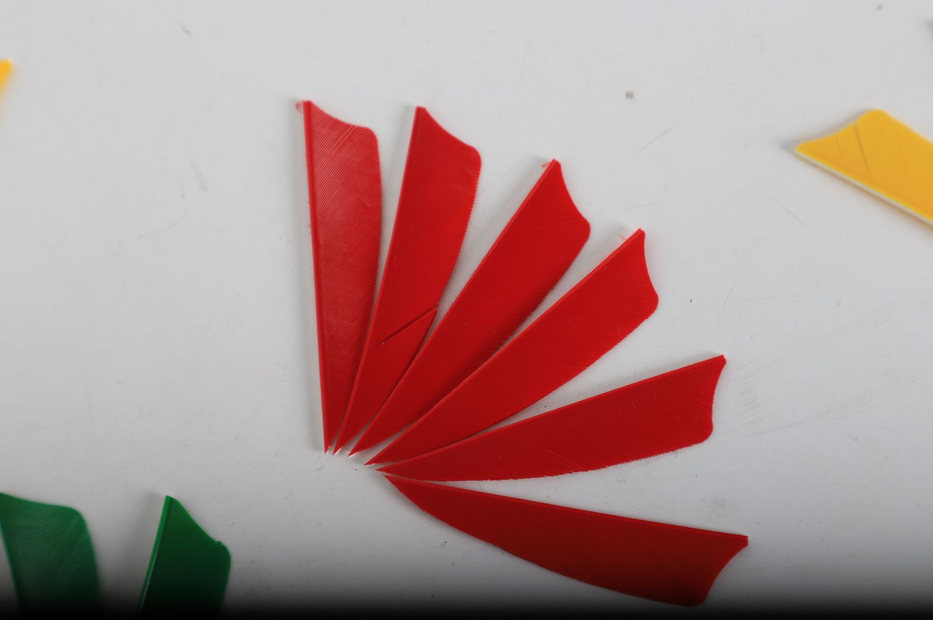 Picture of Bow and Arrow beauty hunting compound traditional arrow feather turkey feather 2.5 inch 3 inch shield Turkey real feather