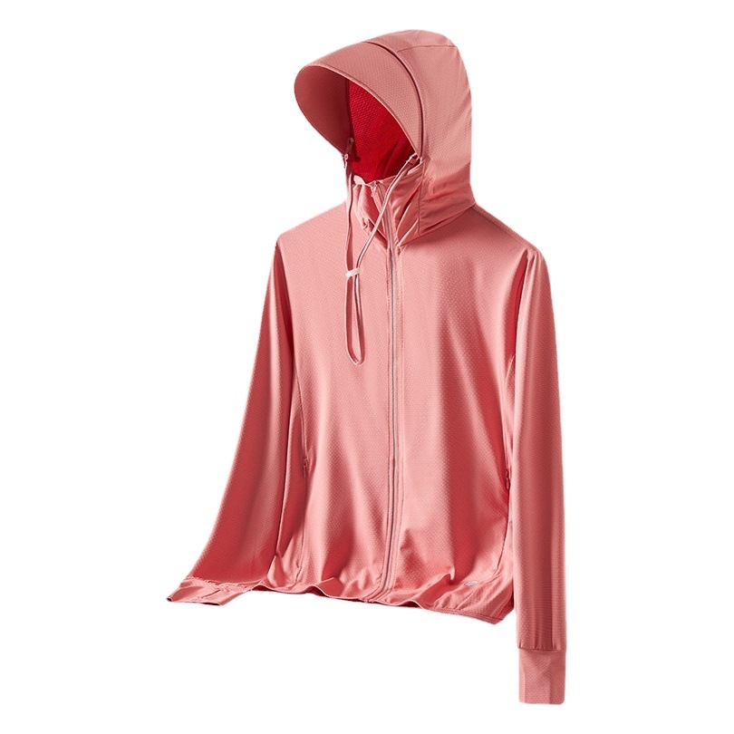 2025 Sun Protection Clothing for Women, Summer Uv Protection, Lightweight and Breathable Skin Clothing, Ice Silk Sports Jacket, Sun Protection Clothing for Outdoor Use