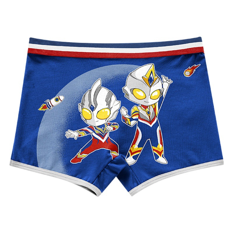 Picture of Cotton Boys' Underwear Boxer Shorts Cartoon Breathable Children's Underwear Boys' Boxer Student Underwear