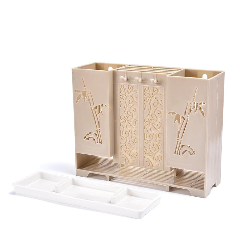 Wall-mounted Chopsticks Holder Creative Chopsticks Holder Draining Chopsticks Holder Household Chopsticks Holder Chopsticks Holder Kitchen Tableware Spoon Storage Box
