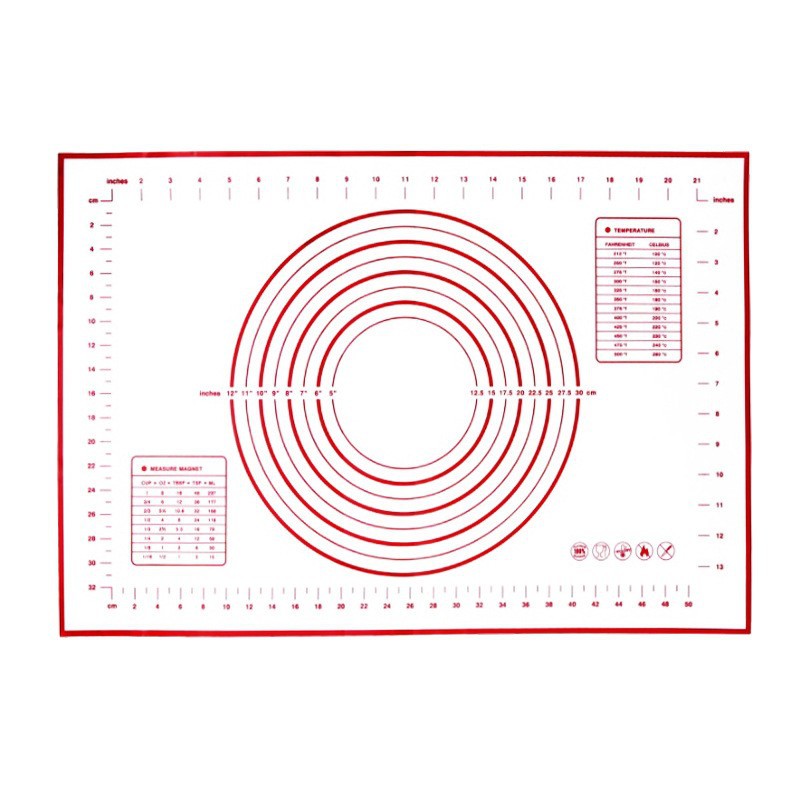 Picture of Amazon best selling non-slip rolling surface and surface board pad baking tools 60*40 platinum silicone pad kneading pad