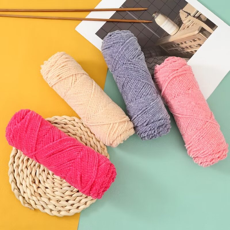 75g 2 strands of flannel wool ball hand-woven sweater hook shoes scarf bag cushion hand-woven special