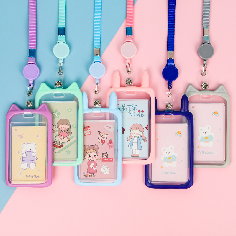 Picture of Work Id Brand, Factory Id Card Set, Name Badge, Student Campus School Id Card Set, Meal Card, Primary School Student Transparent Card Set