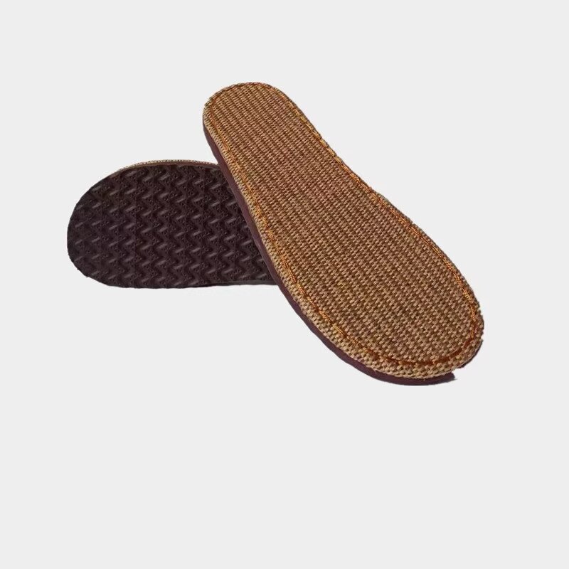 Picture of Ruziniu slipper sole summer sole single-layer linen slope sole homemade diy hand-woven non-slip sole