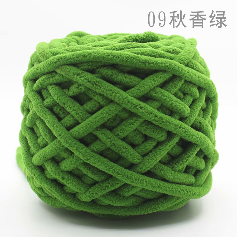 Picture of Ice Strip Yarn Single Strand Ice Strip Yarn Crochet Shoe Yarn Small Ice Strip Handmade Carpet Yarn Thick Yarn Scarf Yarn Ball
