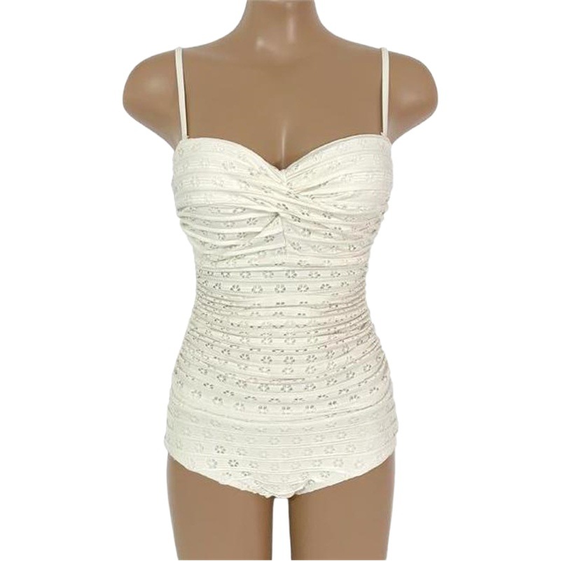 Special offer wholesale split bubble sleeve swimsuit women's high waist South Korea ins wind fairy fan hot spring hotel vacation students