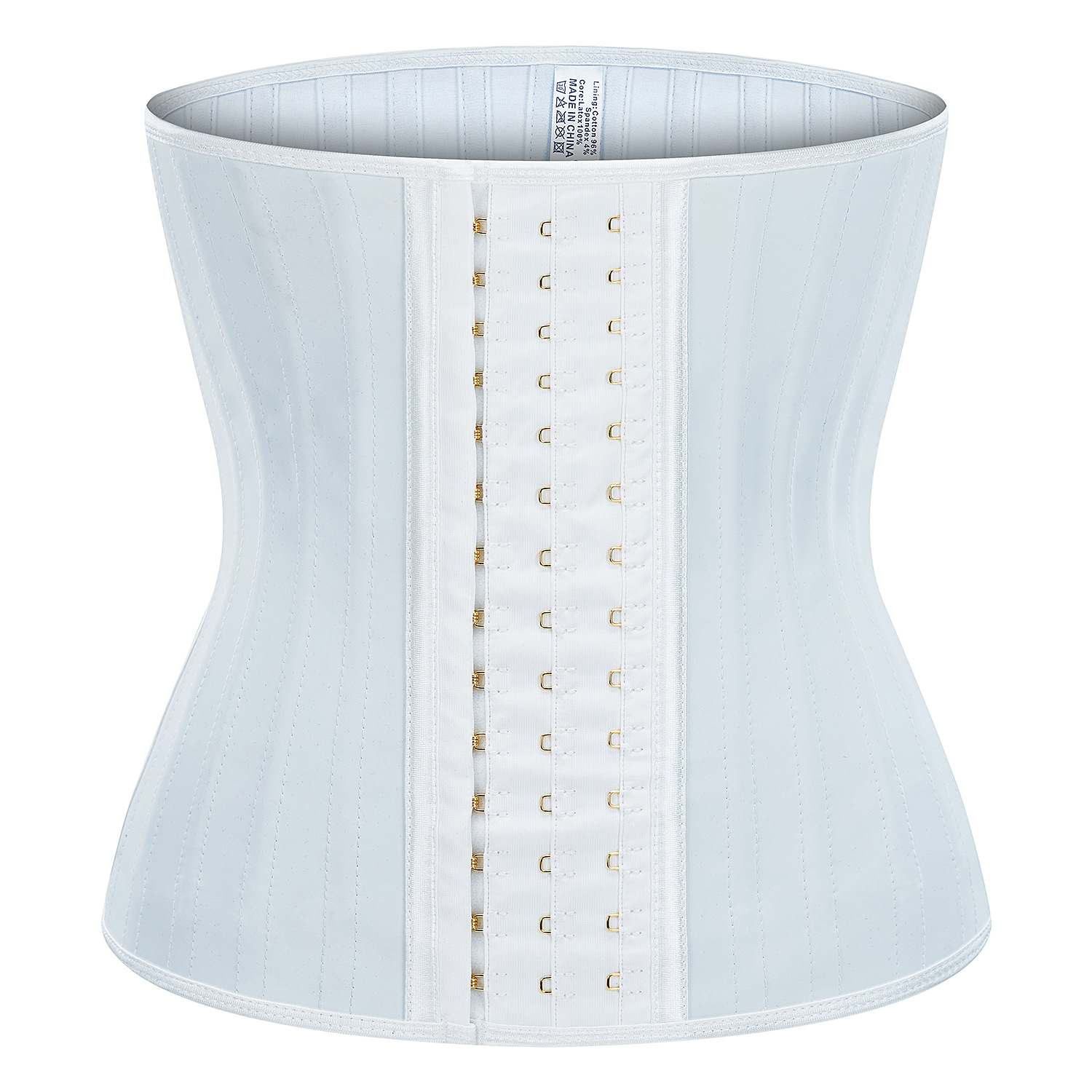 Picture of Waist Trainer Shapewear Waist and Abdominal Belt Latex Sweat Shaping Belt 25 Steel Bone Rubber Corset