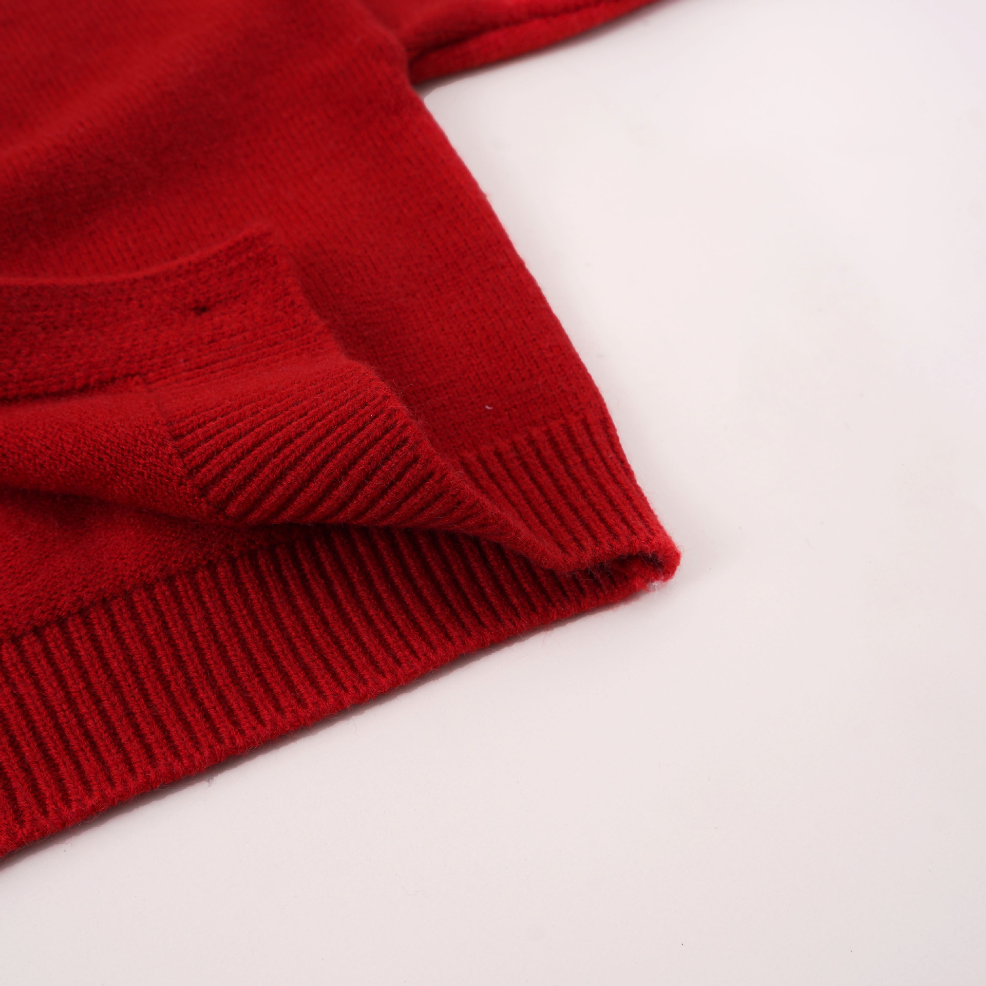 Picture of 2023 autumn and winter new children's sweater children's clothing boys and girls trendy round neck Western style Mori Chinese red knitted cardigan
