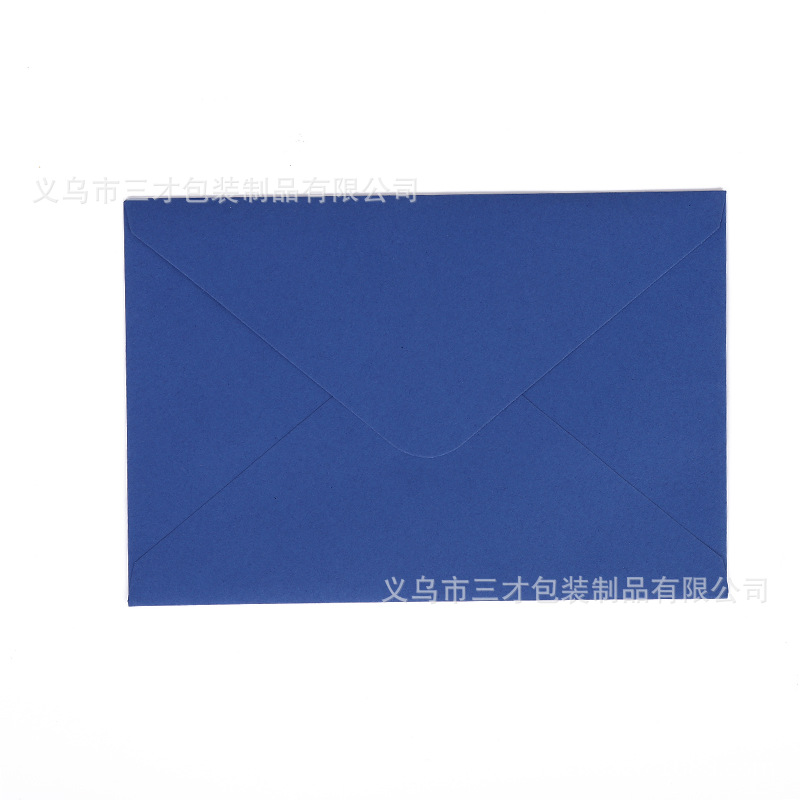 Picture of In stock wholesale solid color European color double adhesive paper Western envelope Kraft paper black Kali seal cross-border Amazon