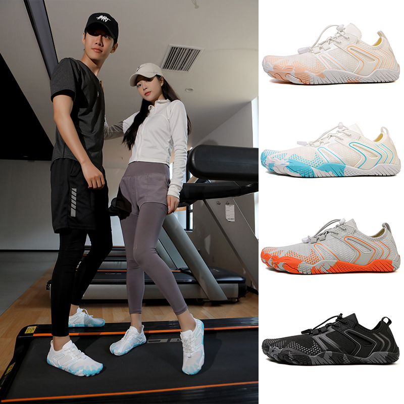 Multifunctional outdoor hiking shoes, indoor fitness shoes, swimming shoes, water shoes, river tracing shoes, women's five-toe shoes, yoga shoes
