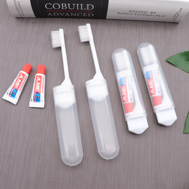 Portable Travel Folding Toothbrush Non-Disposable Air Travel Soft Hair Mini Household Baixiu Celebrity Toothbrush