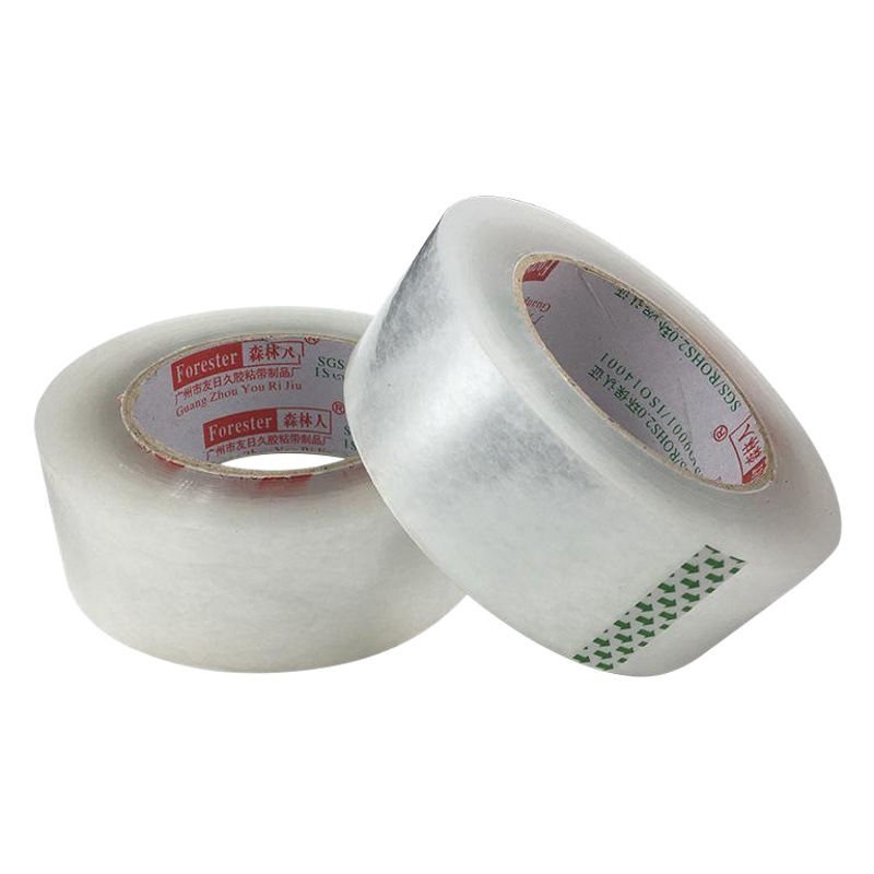 Transparent sealing tape 4.5cm * 1.5 express packing tape paper beige sealing tape paper sealing tape roll