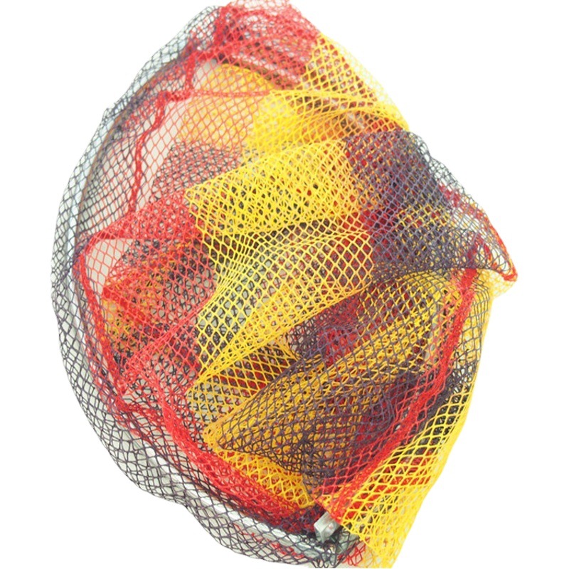 Stainless steel net head hanging rubber net head foldable 40 50 net head copy net head fishing gear wholesale