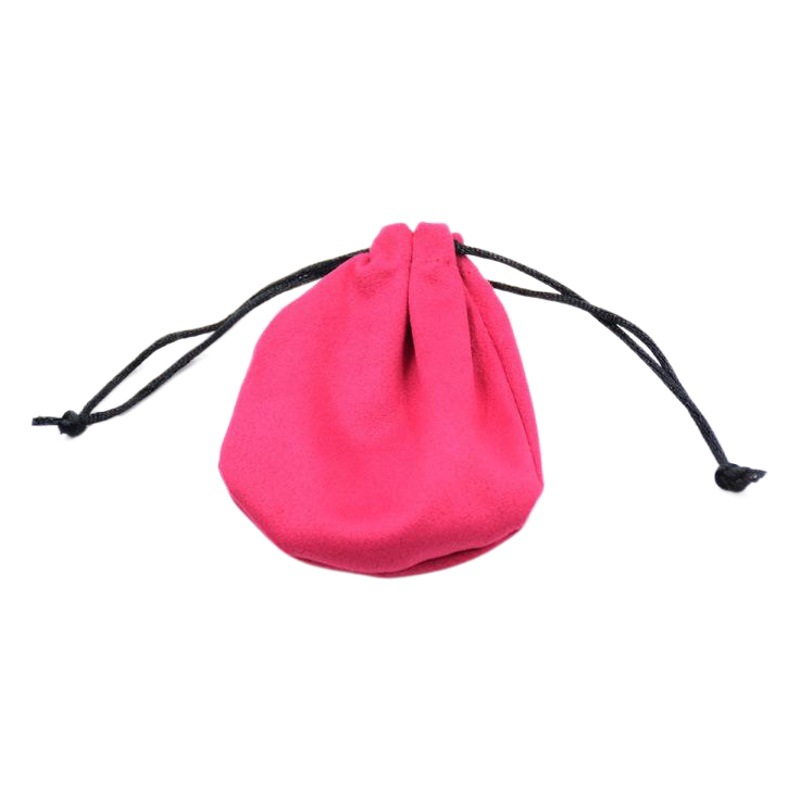 Factory wholesale new jewelry bag suede cloth bag drawstring wholesale jewelry storage drawstring bag