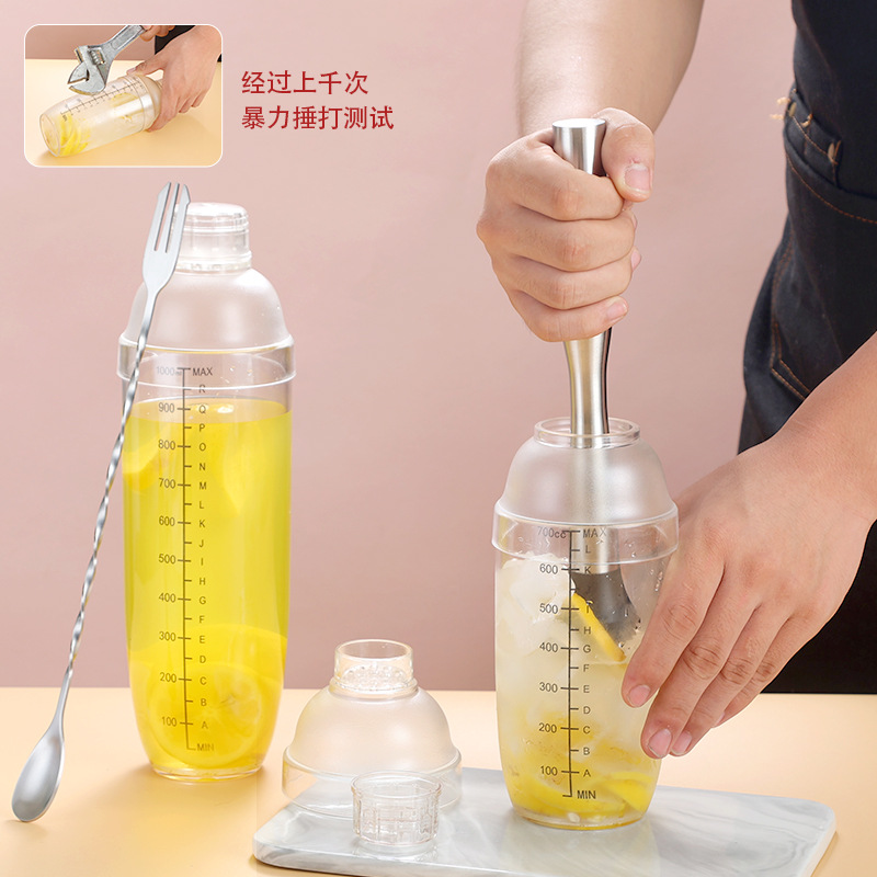 Picture of Stall economic lemon tea tools full set of stall milk tea shop special shack cup beating shack pot shaker set