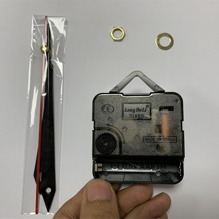 Factory wholesale cross stitch movement clock core accessories scanning mute wall clock movement quartz clock core