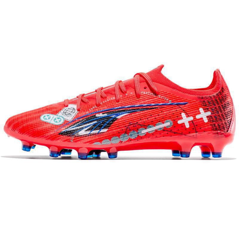in stock cross-border 2025 new graffiti children youth football shoes spike broken nail competition training artificial ground