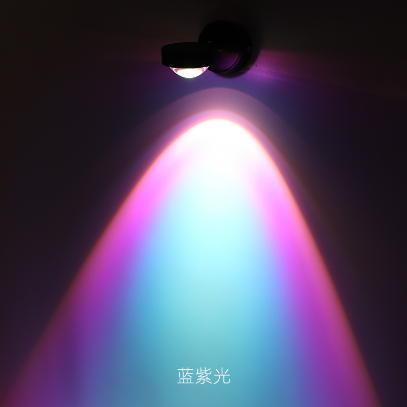 Picture of Sunset wall lights, sofa TV background wall lights, living room wall washers, bedside atmosphere, decoration mural lights, bright spotlights