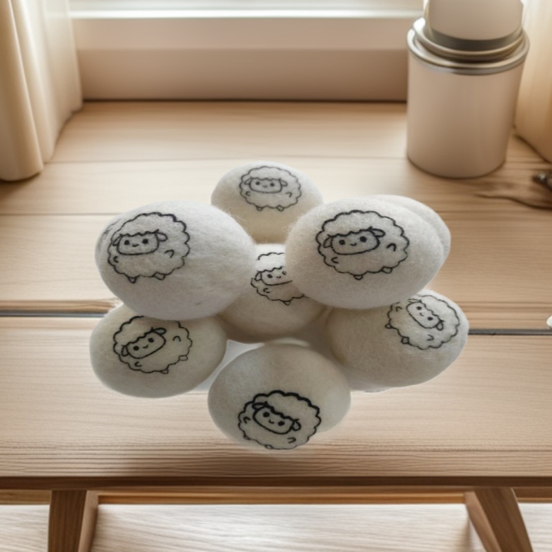 Wool Balls, Felt Drying Balls, New Zealand Wool Balls, Anti-Tangle Household Drying Balls, Various Specifications of Wool Balls