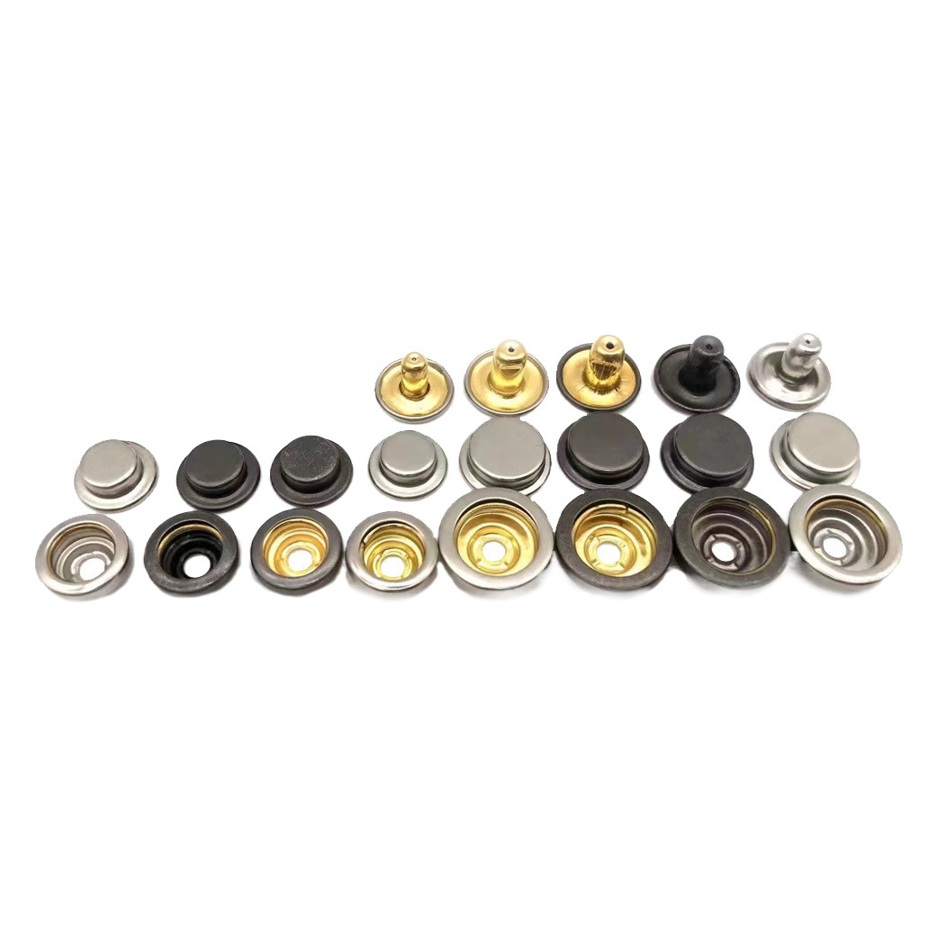 Stainless steel snap button #503#501 three pieces with panel coat jacket jeans jacket clothing button