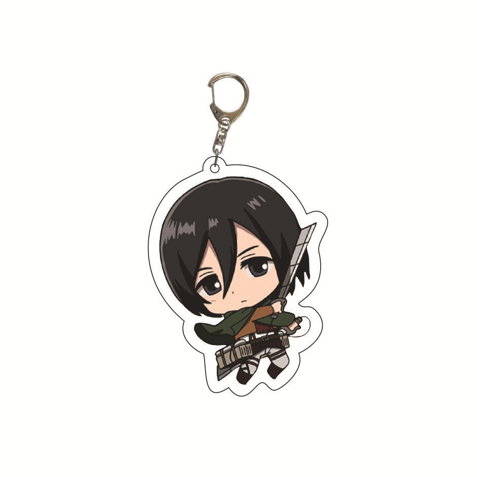 Picture of Star anime peripheral acrylic keychain pendant wholesale attack giant creative jewelry gift