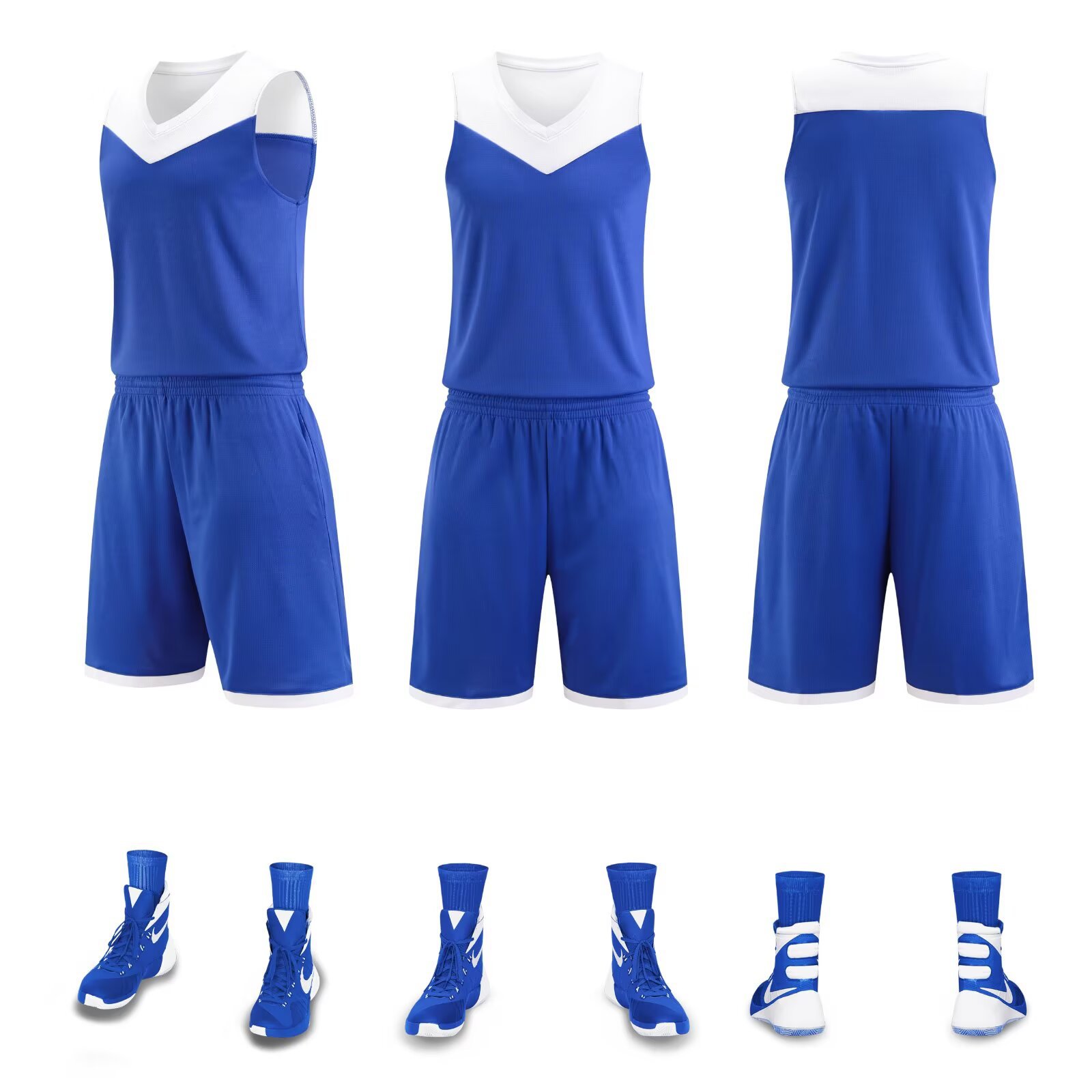 Picture of New in stock basketball uniform suit men's competition team uniform adult children training basketball uniform vest outdoor sports