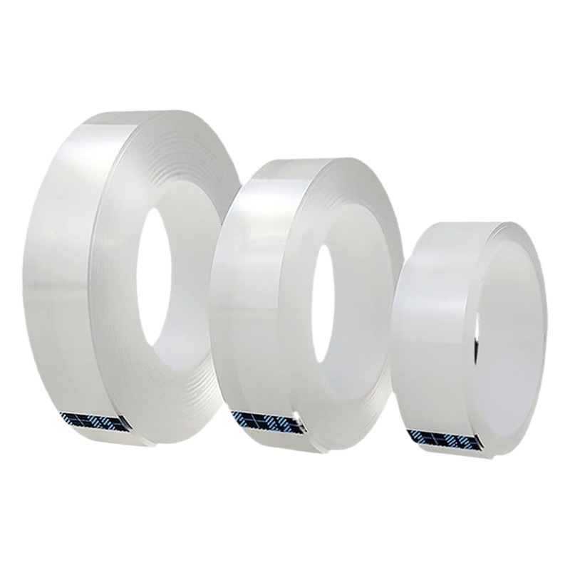 Cross-Border Nano Double-Sided Tape, Traceless, No Residue, Transparent, High Adhesion, Washable, Acrylic Double-Sided Tape, in Stock