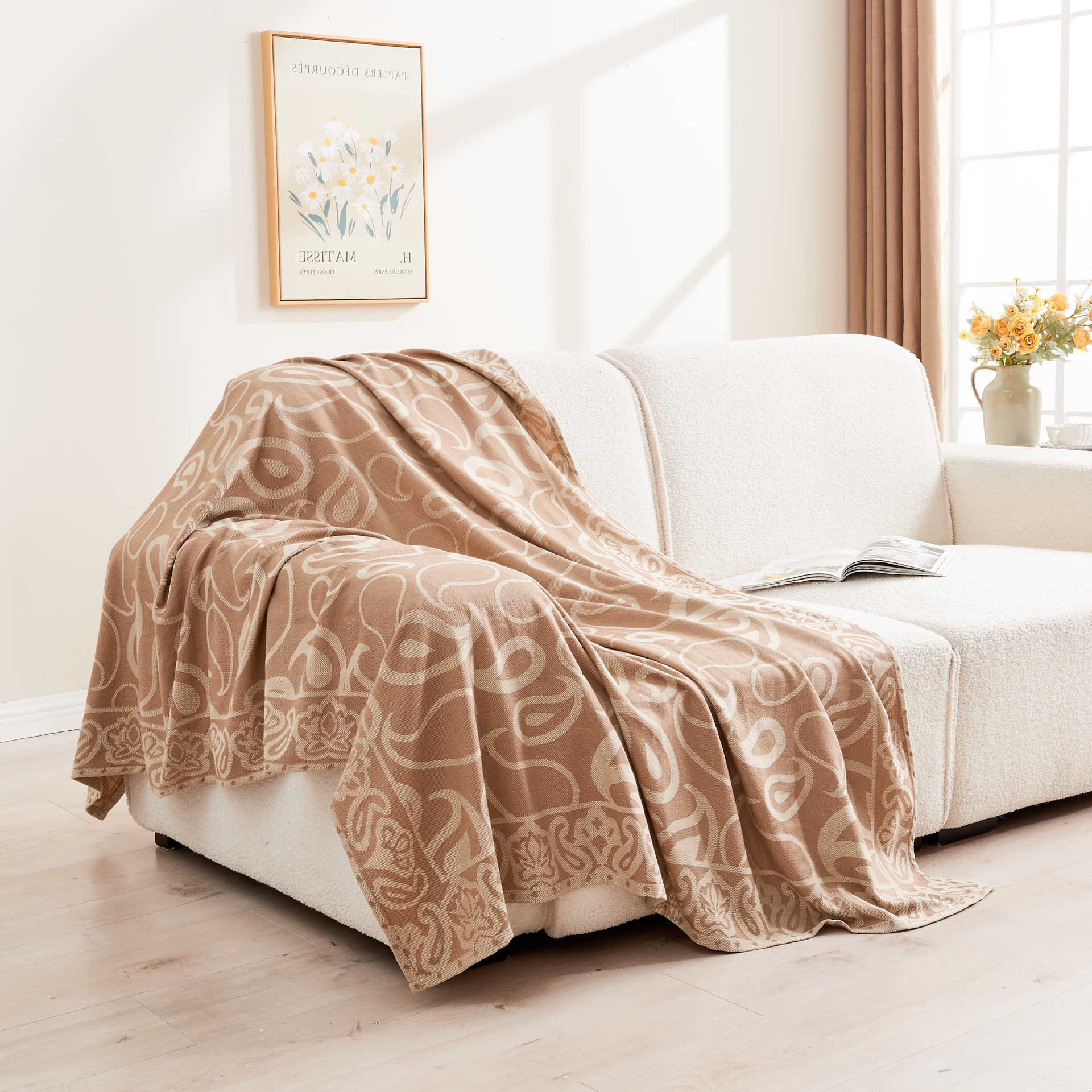 Picture of Factory Wholesale Aviation Blanket Aircraft Blanket First Class Blanket Office Summer Nap Air-conditioning Blanket Gift Blanket Blanket
