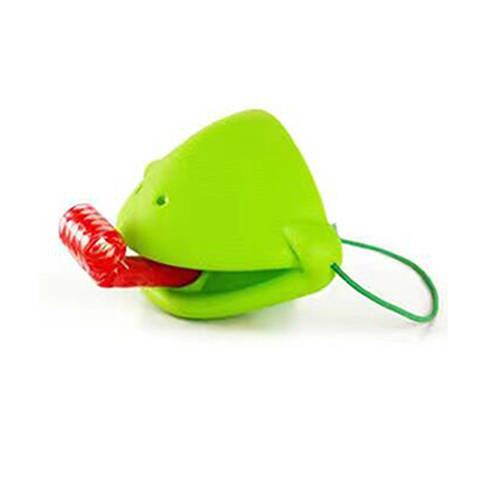 Picture of Frog mouth tongue blowing children's toys table game chameleon lizard mask parent-child puzzle game props