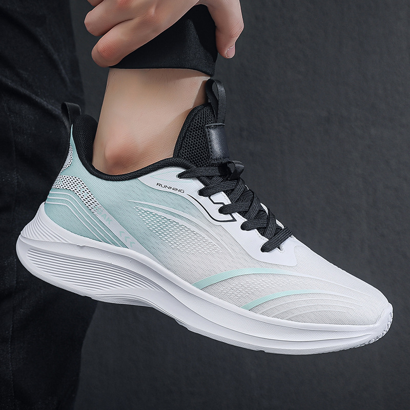 Cross-border foreign trade 50 yards plus size men's shoes light casual running shoes men's sneaker student travel shoes jinjiang shoes