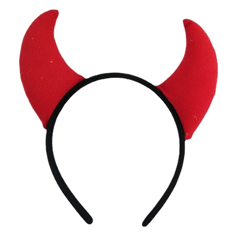 Cross-border Supply Cute Cow Hair Band Animal Headwear Children's Animal Hair Band Cow Dress Up Headband Photo Props