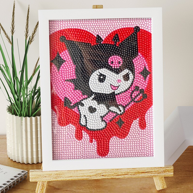 Picture of Children's DIY Diamond Painting Wholesale Princess Diamond Stickers Rabbit Dot Diamond Painting Kindergarten Handmade Educational Toys