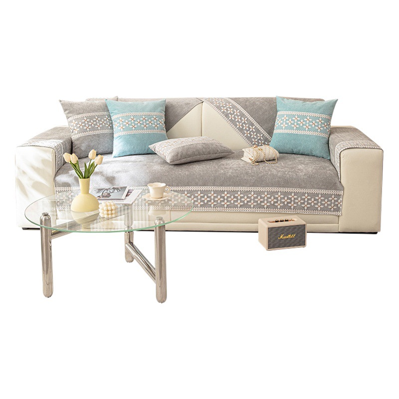 Bohemian Chenille Sofa Cushion Four Seasons Universal Non-Slip Sofa Cover Cushion Backrest Cover Cloth Towel