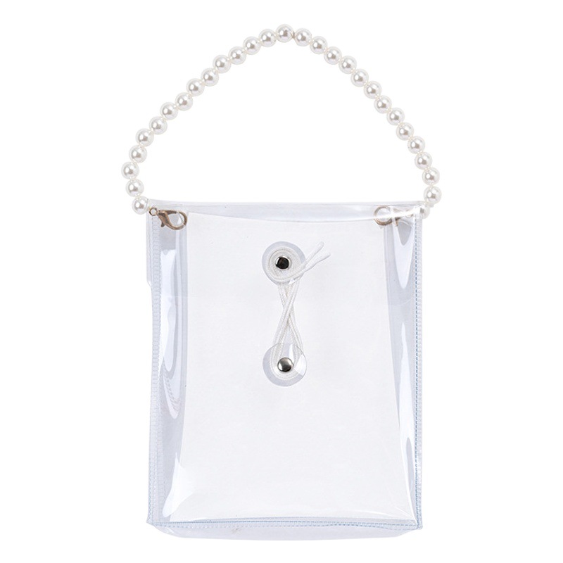 Transparent gift bag gift bag pearl tote bag wedding candy in stock wholesale exquisite creative return gift
