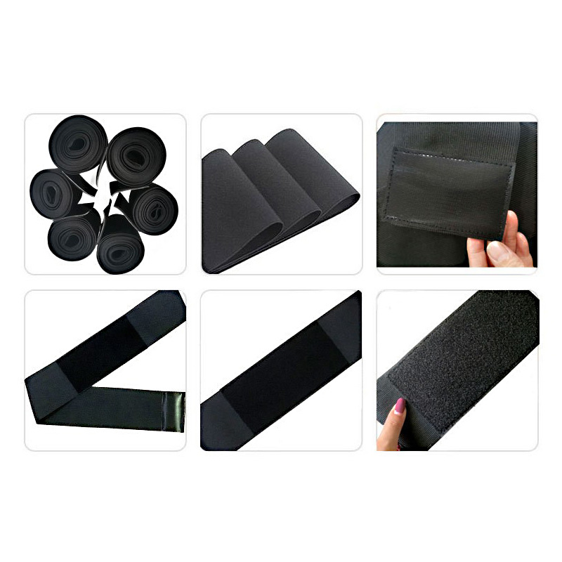 Picture of New cross-border adjustable wraparound trimmer body belly belt waist trainer long restraint belt belt
