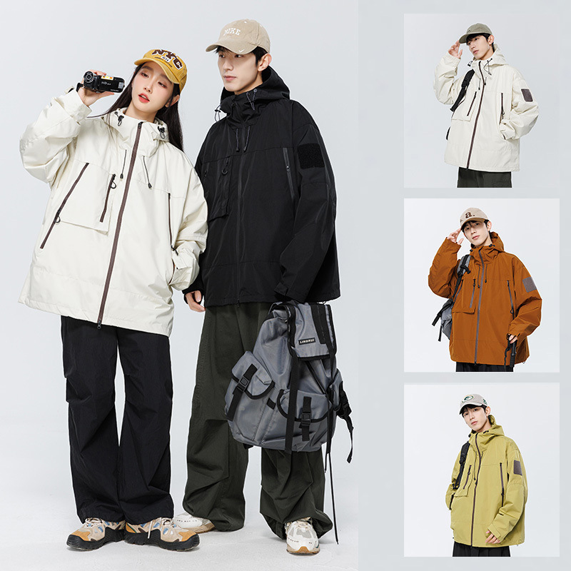 Wholesale assault clothing three-proof jacket men's explosion new assault clothing functional style work bag outdoor waterproof windproof