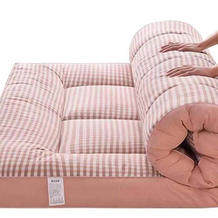 Picture of Simple solid color brushed mattress student dormitory single mat household tatami bed mattress hotel thickened mattress