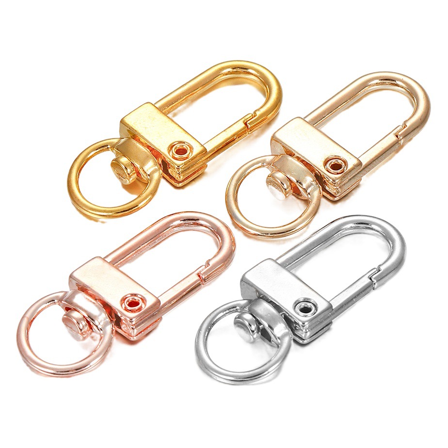 Foreign trade hot metal universal buckle dog buckle key chain spring buckle hook buckle alloy buckle lobster buckle