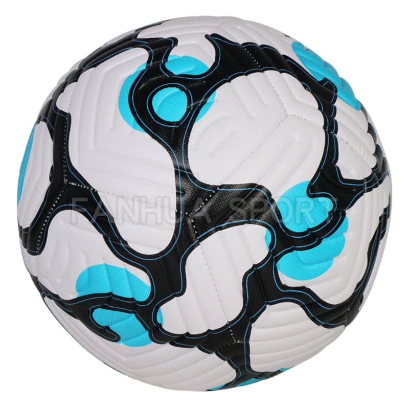 Hot-selling Standard Winding Gallbladder World Cup/Champions League/Premier League Corrugated Craft No.5 Football Unmarked Indentation Football