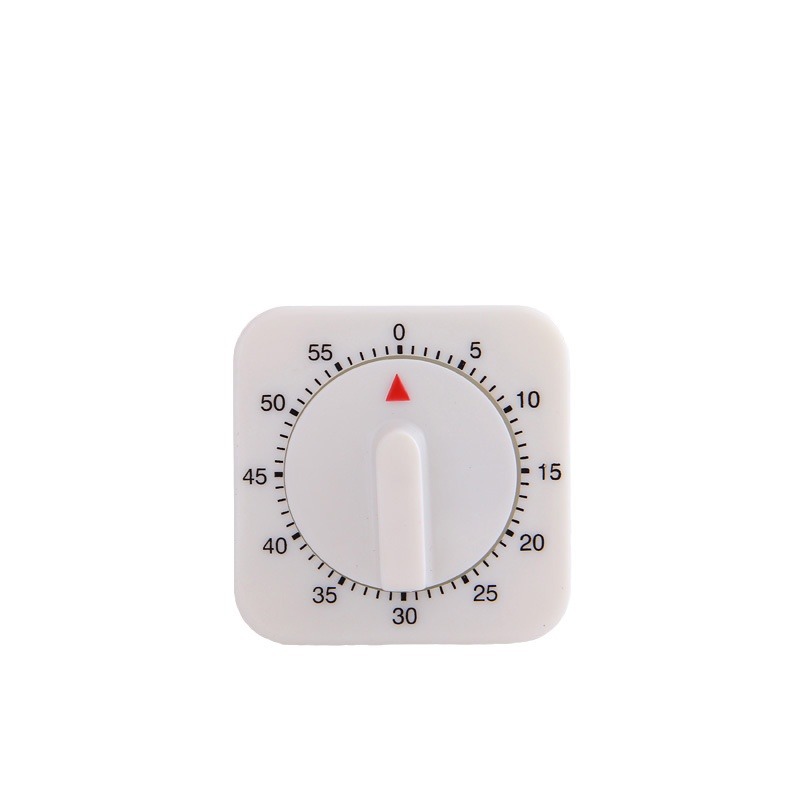 Picture of T203 Mini Small Square Home Kitchen Mechanical Timer Rotating Timer Hair Dye Timer Alarm Clock
