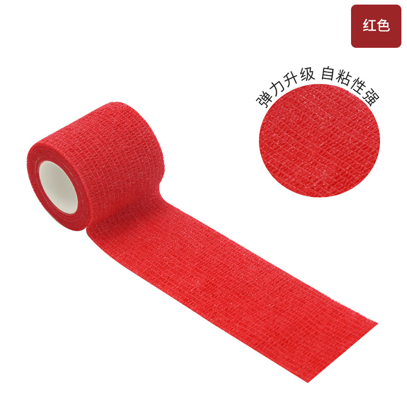 Picture of Spot self-adhesive bandage pet dog bandage finger bandage non-woven elastic elastic outdoor camouflage bandage