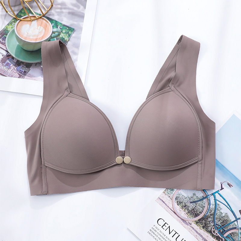 Picture of Breastfeeding Underwear Foreign Trade Special for Vietnam Southeast Asia Comfortable Gather Anti-sagging Pregnancy Bra Summer Thin Pregnancy